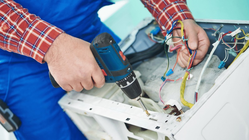 Zeytinburnu Toshiba Toshiba çamaşır makinesi kart tamiri – Su almama arızası orijinal parça ile giderildi. - Teknik servis örneği